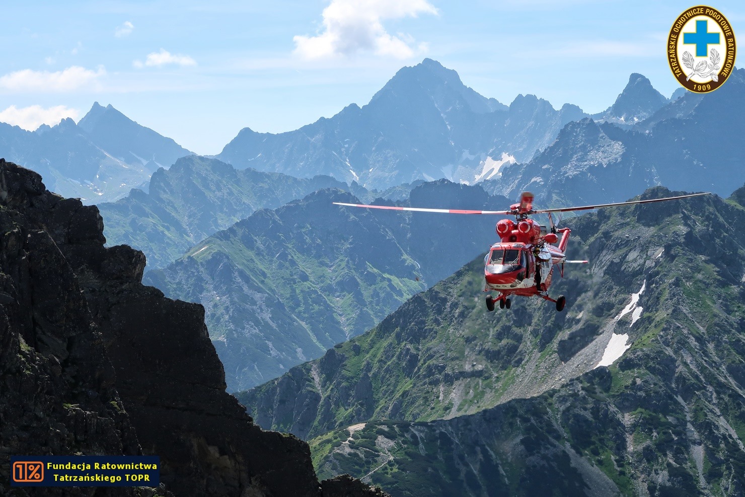 Ćwiczenia TOPR w rejonie Orlej Perci. - Nieznanetatry.pl
